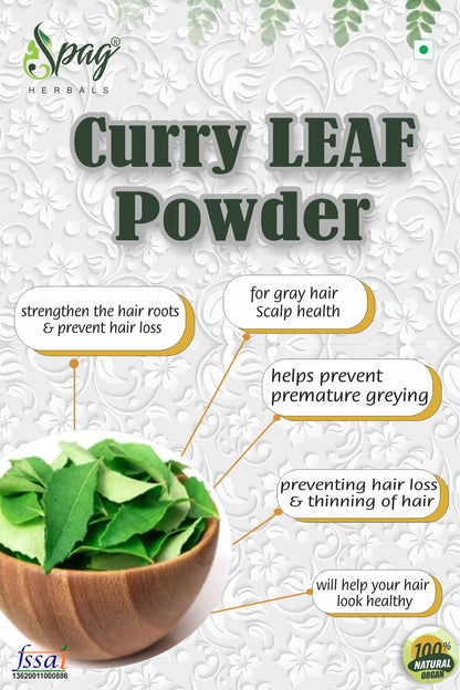 Spag Herbals Premium Curry Leaves Powder - Distacart