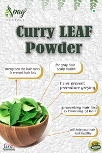 Thumbnail for Spag Herbals Premium Curry Leaves Powder - Distacart