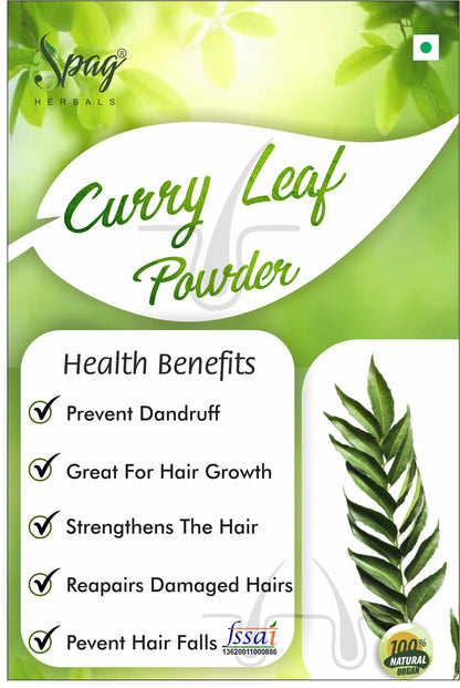 Spag Herbals Premium Curry Leaves Powder - Distacart