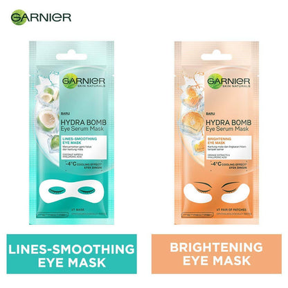 Garnier Hydra Bomb Eye Serum Coconut Water Mask - Distacart