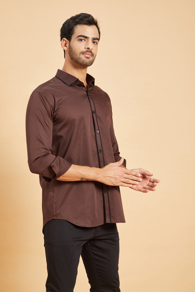 Brunette Pattern Shirt - Distacart