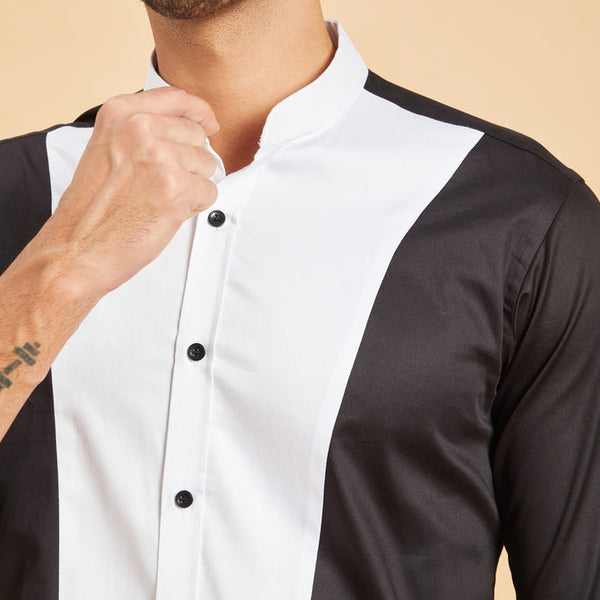 Clear Cut Pattern Designer Men's Shirt by Hilo Designs - Distacart