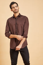 Thumbnail for Brunette Pattern Shirt - Distacart