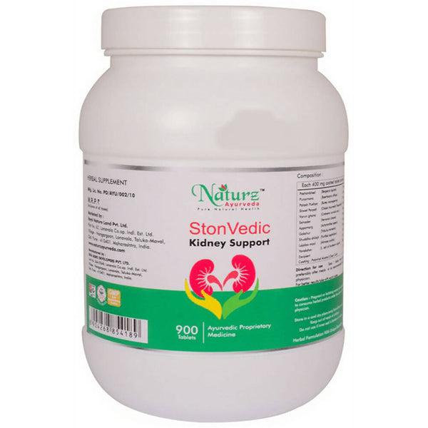 Naturz Ayurveda Stonevedic Kidney Support Tablets - Distacart