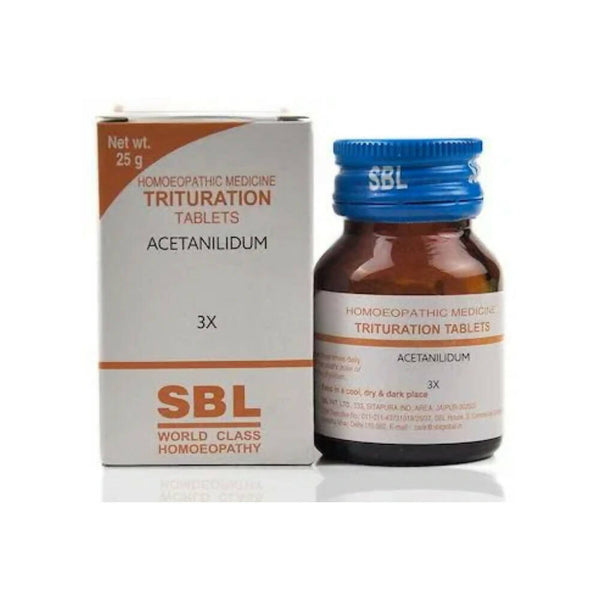 SBL Homeopathy Acetanilidum Trituration Tablets - Distacart