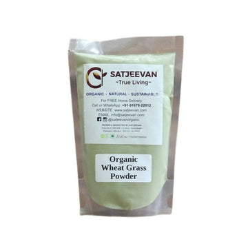 Satjeevan Organic Wheat Grass Powder - Distacart