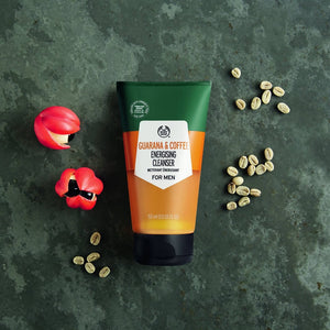 The Body Shop Guarana And Coffee Energising Cleanser For Men Online