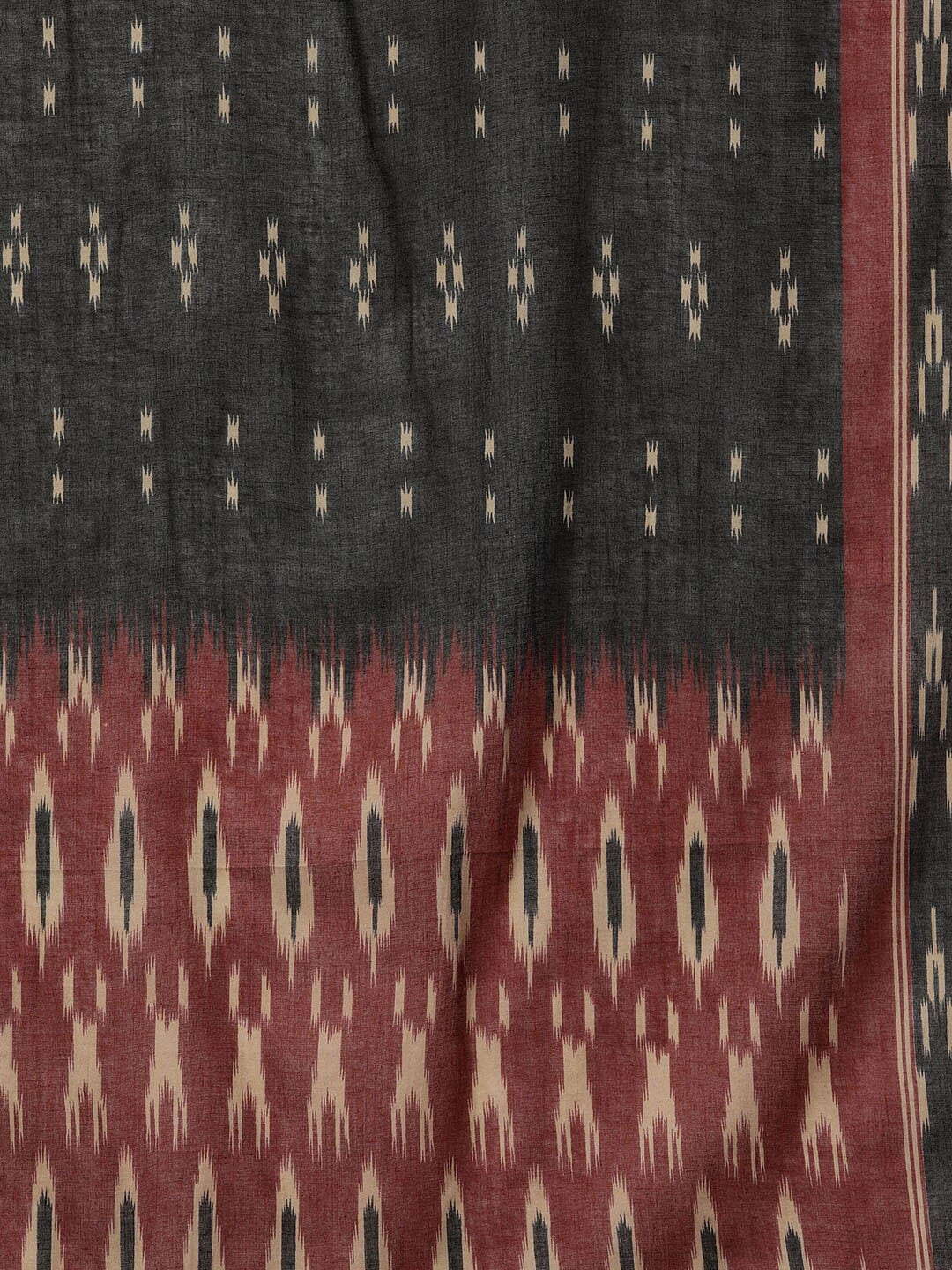 Ahika Women Red Ethnic Motifs Printed Regular Pure Cotton Kurta with Trousers & With Dupatta - Distacart