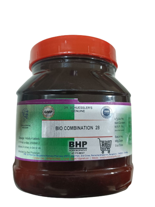 BHP Homeopathy Bio-Combination 28 Tablets - Distacart