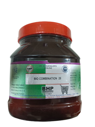 BHP Homeopathy Bio-Combination 28 Tablets - Distacart