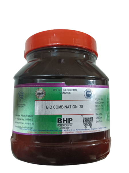 BHP Homeopathy Bio-Combination 28 Tablets - Distacart