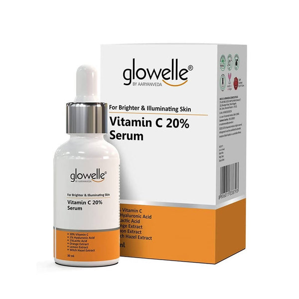 Aaryanveda Glowelle Vitamin C 20% Serum