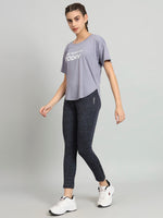 Thumbnail for MKH Typography Printed Relaxed Fit Dri-Fit T-shirt - Distacart