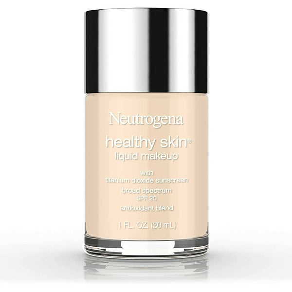 Neutrogena Healthy Skin Liquid Makeup Foundation, Broad Spectrum SPF 20 Feverfew,Classic Ivory - Distacart