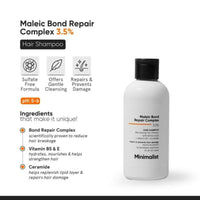 Thumbnail for Minimalist Maleic Bond Repair Complex 3.5 % Hair Shampoo - Distacart