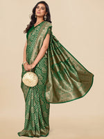 Thumbnail for Kalini Woven Design Zari Banarasi Silk Saree - Distacart