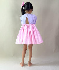 Thumbnail for ArthLife Lavender Pink Permaid Party Wear Dress - Distacart