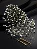 Panash Women Gold-Toned & White Embellished Hair Accessory Set of - Distacart