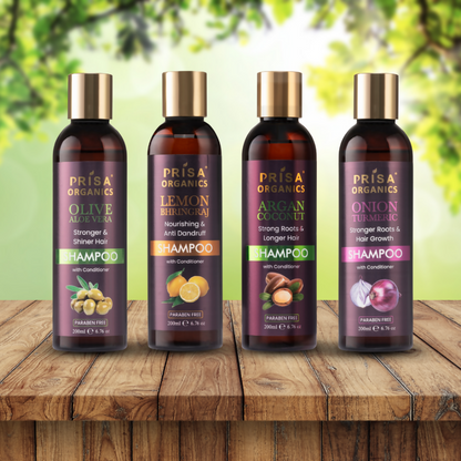 Prisa Organics Argan & Coconut Shampoo - Distacart