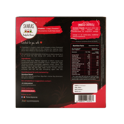 Svaras Mexican Smoked Chipotle Khakhra - Distacart