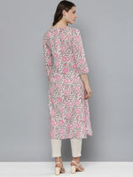 Thumbnail for HERE&NOW Floral Printed Floral Kurta - Distacart