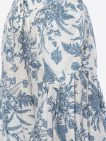 Thumbnail for Biba V-Neck Floral Printed Cotton Straight Kurta With Salwar - Distacart