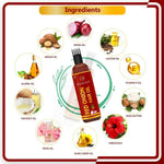 Thumbnail for Newish Red Onion Hair Oil With Comb - Distacart