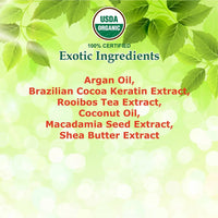 Thumbnail for Giovanni Organic 2Chic Brazilian Keratin & Argan Oil Ultra-Sleek Leave-In Conditioning & Styling Elixir