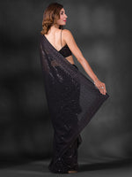 Thumbnail for Koskii Embellished Sequinned Saree - Distacart