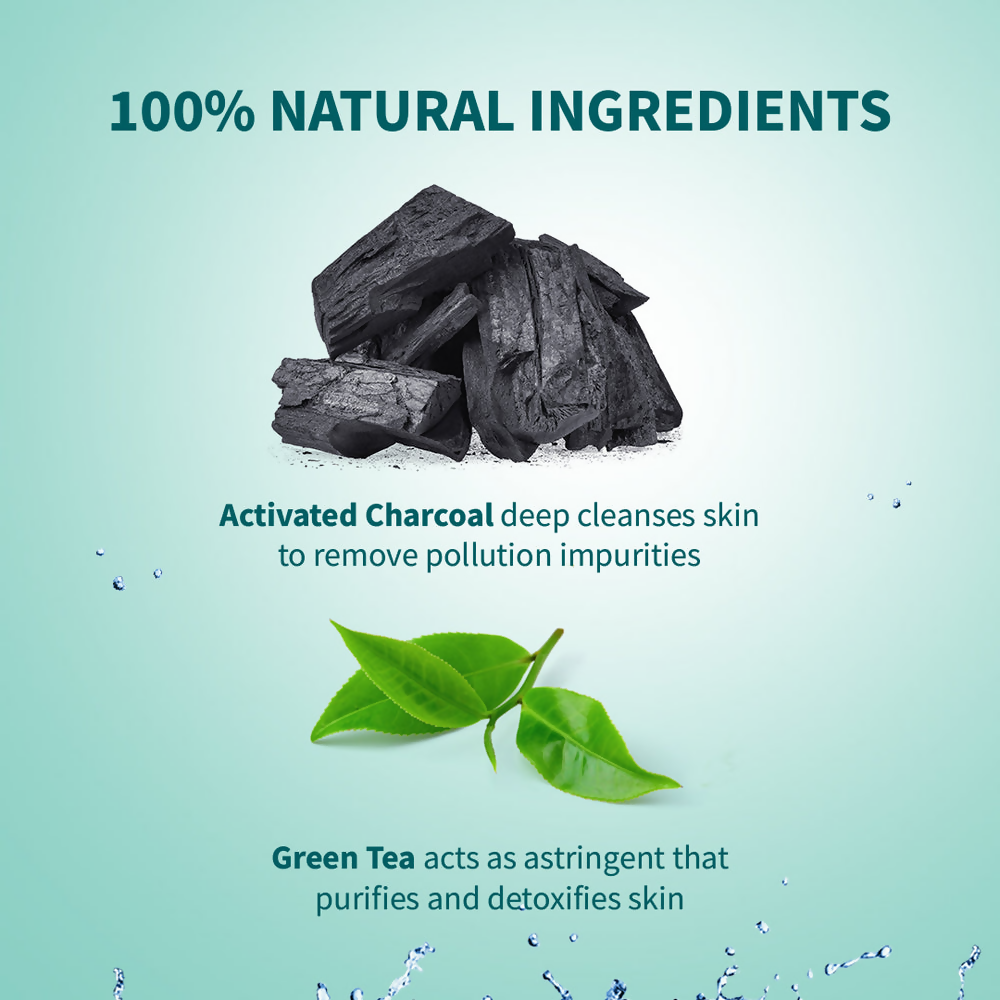 Himalaya Herbals Pollution Detox Charcoal Face Scrub - Distacart