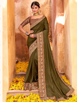 Thumbnail for Saree Mall Woven Design Zari Silk Blend Sarees - Distacart