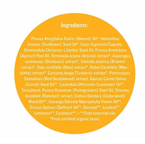 Soultree Anti-Aging Face Oil Ingredients