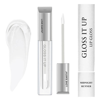 Love Earth Lip Gloss - Midnight Runner (Transparent) - Distacart