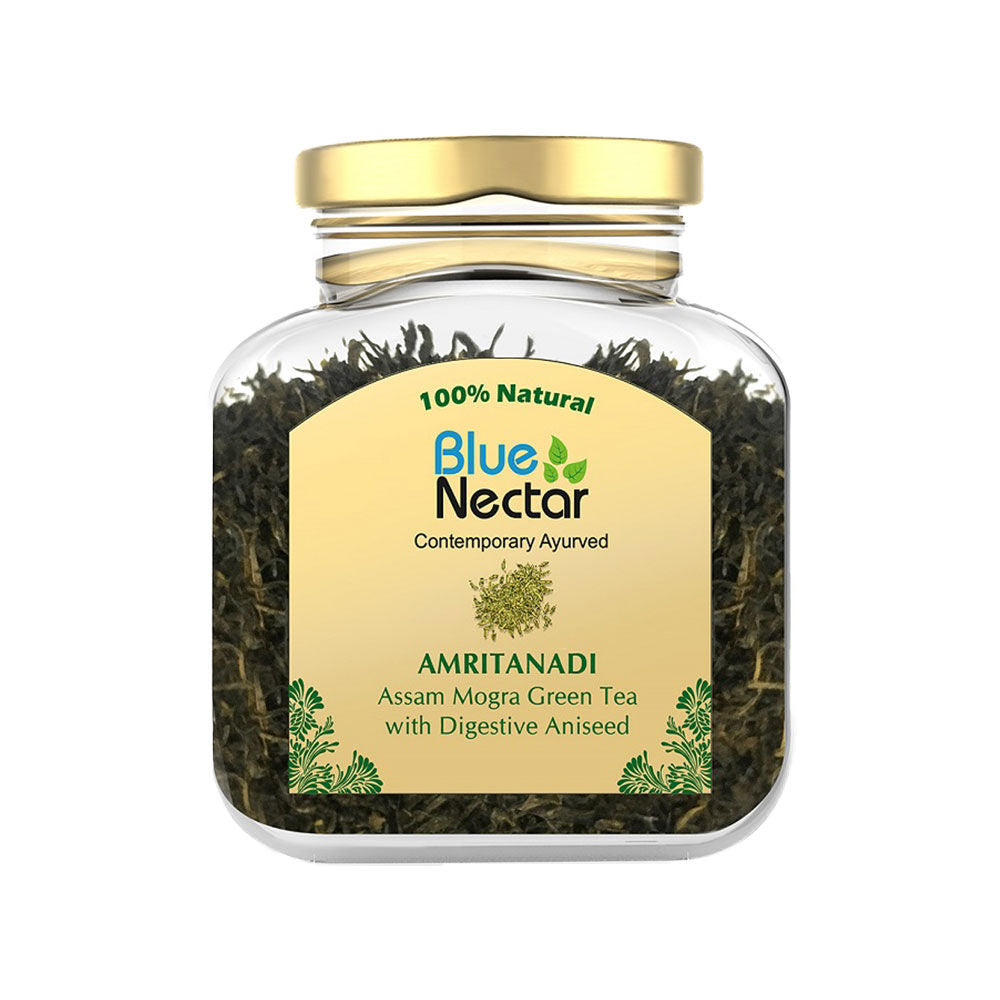 Amritanadi Assam Mogra Green Tea with Digestive Aniseed