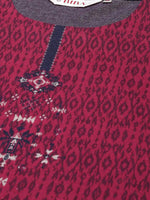 Thumbnail for Biba Ethnic Motifs Woven Design Kurta - Distacart