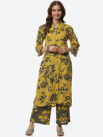 Thumbnail for Biba Women Floral Printed Kurta with Palazzos - Distacart