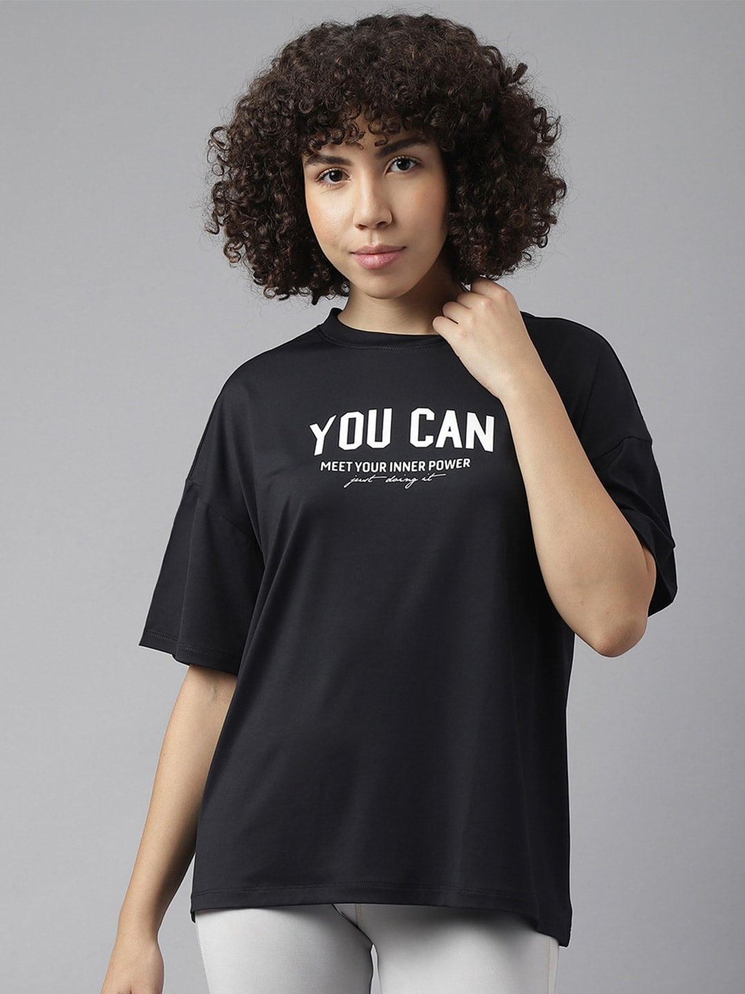 MKH Typography Printed Dri-FIT Sports T-shirt - Distacart