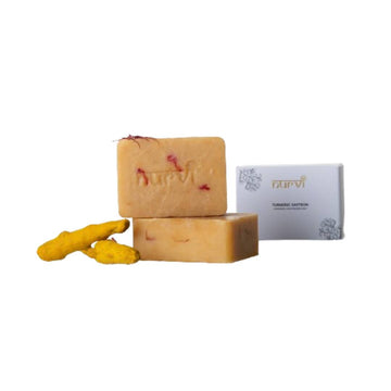 Nurvi Turmeric Saffron Cold Pressed Soap - Distacart
