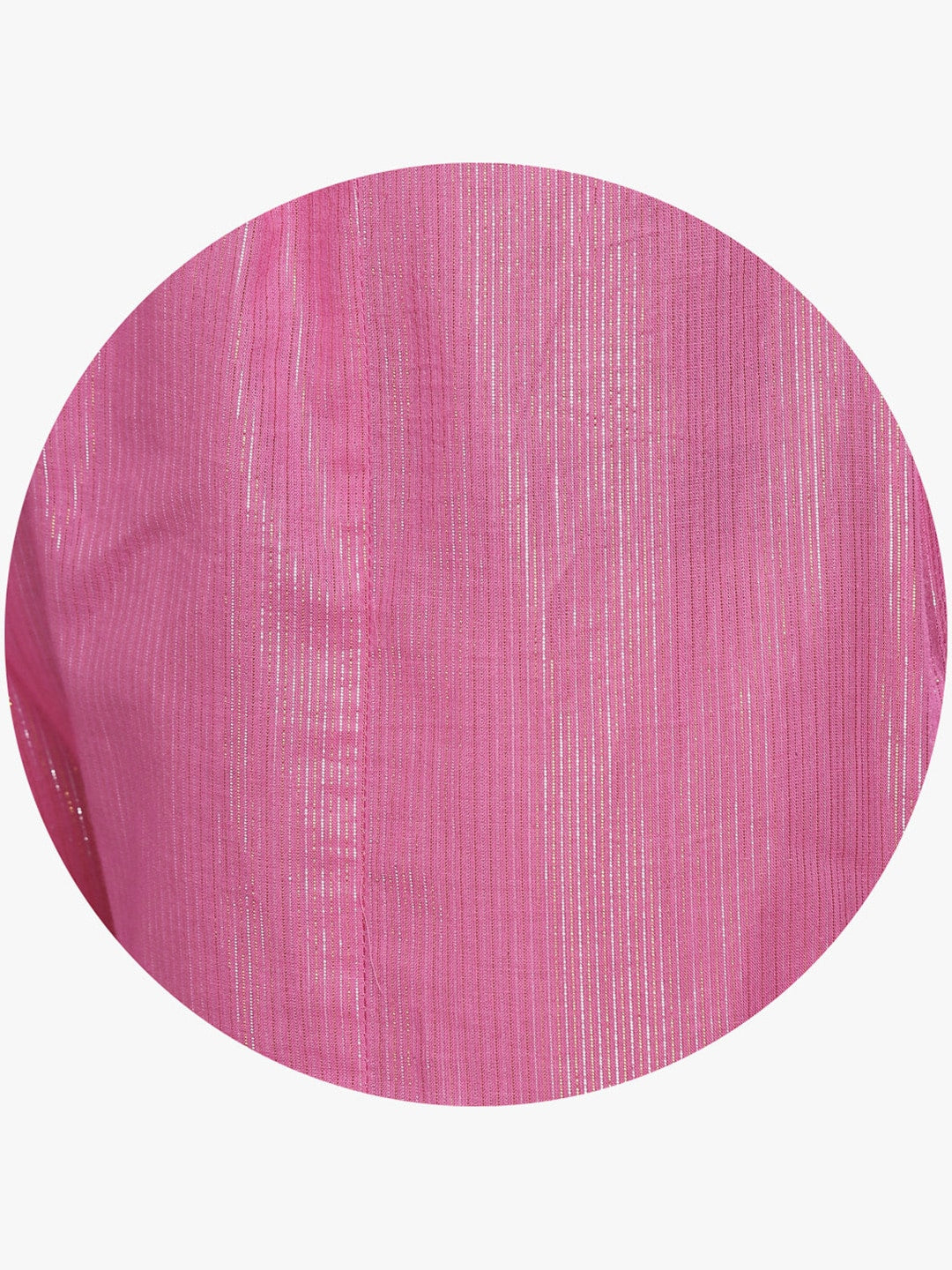 Sangria Women Pink Printed Kurta with Trousers - Distacart