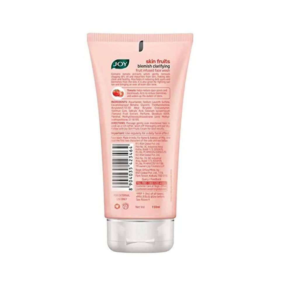 Joy Skin Fruits Blemish Clarifying Face Wash - Distacart