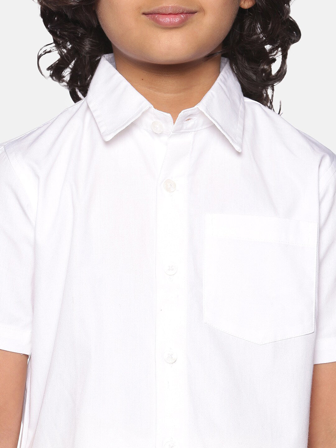 Sethukrishna Boys White Shirt with Readymade Dhoti - Distacart