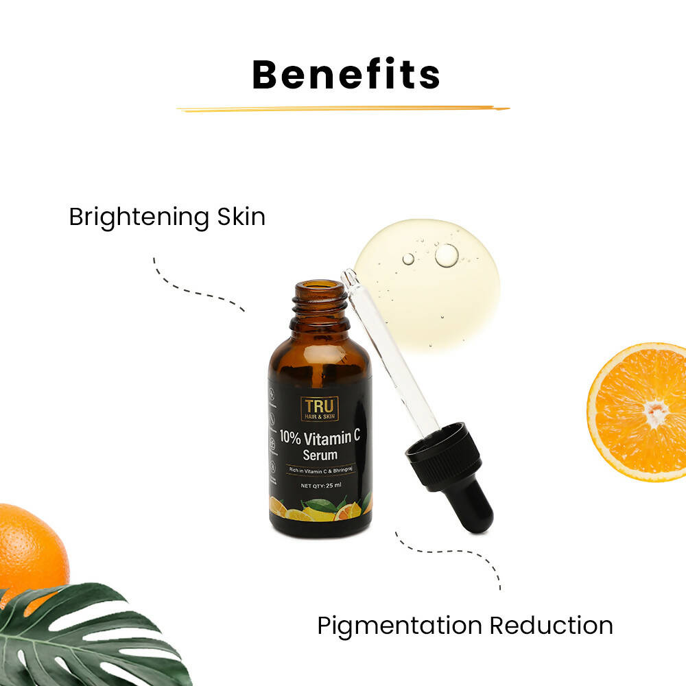 Tru Hair & Skin 10% Vitamin C Serum - Distacart