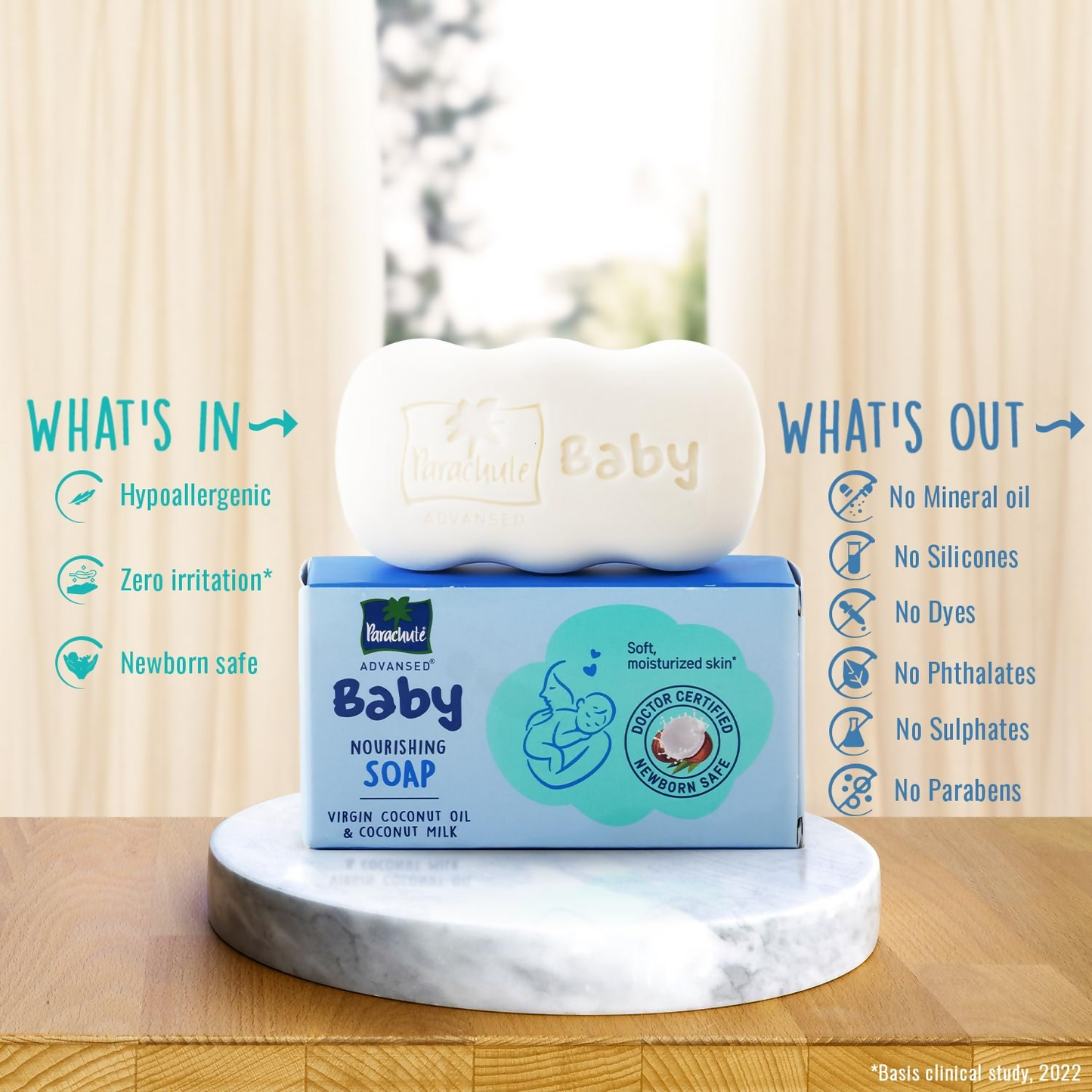 Parachute Advansed Baby Soap - Distacart