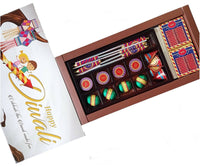 Thumbnail for Dibha Ruchoks Diwali Premium Chocolate Gift Pack P2 + Ladi - Distacart