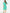Kalini Women Sea Green & White Ethnic Motifs Printed Mirror Work Kurta - Distacart