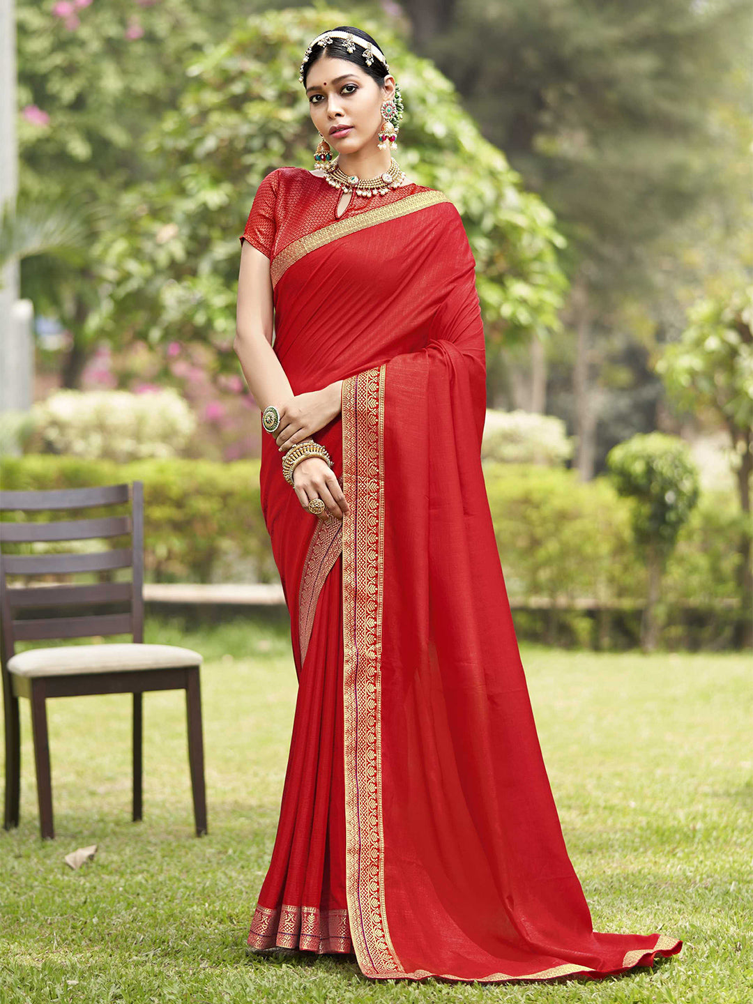 Kalini Woven Design Border Art Silk Saree - Distacart