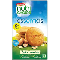 Thumbnail for Britannia NutriChoice Essentials Oats Cookies - No Added Sugar - Distacart