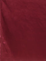 Thumbnail for Mitera Maroon Solid Satin Saree - Distacart