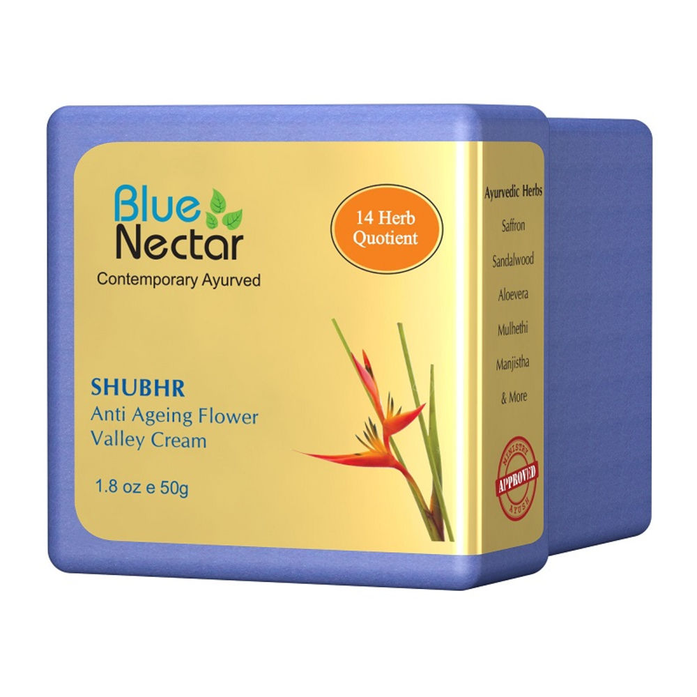Blue Nectar Shubhr Anti Ageing Flower Valley Face Cream for Women