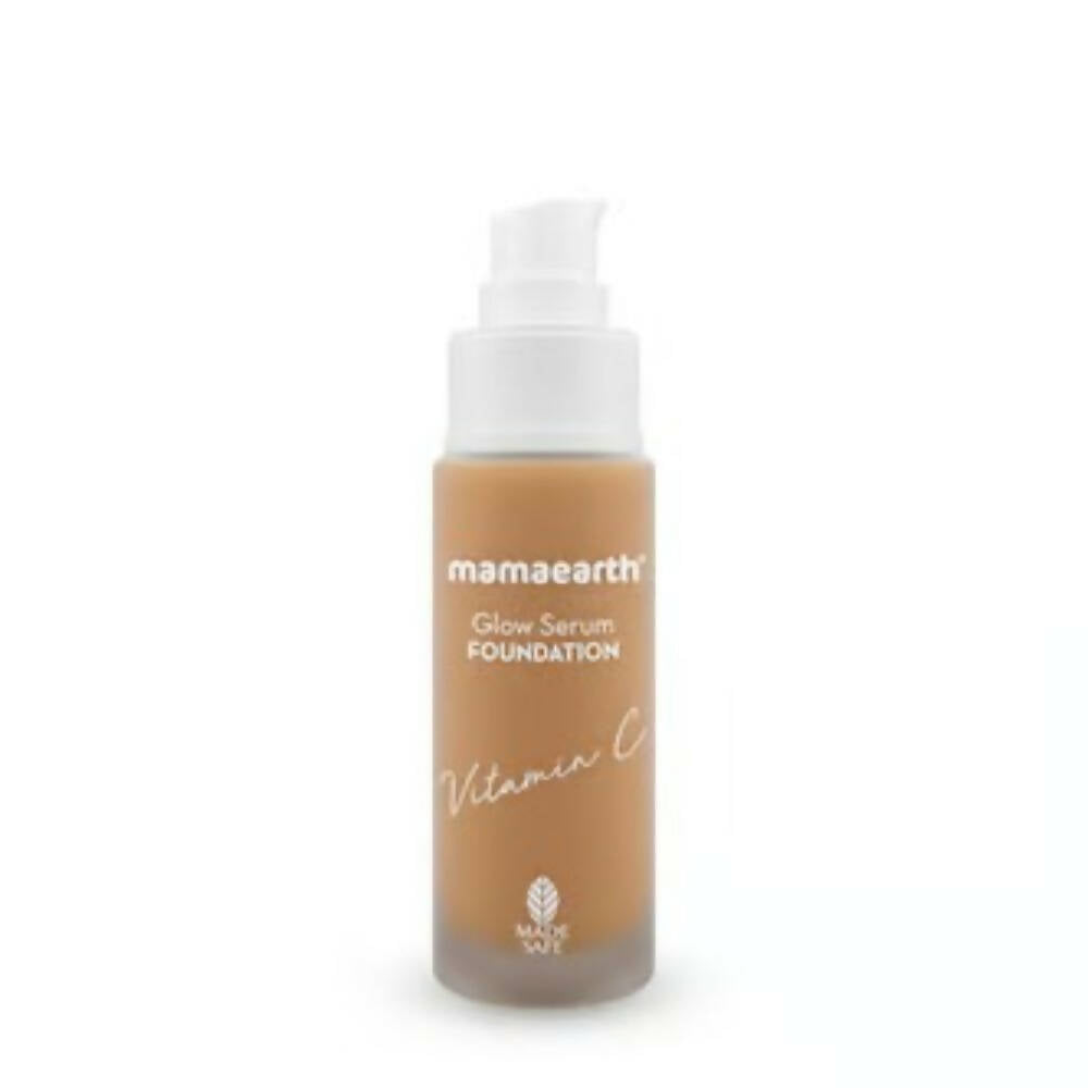 Mamaearth Glow Serum Foundation-Warm Glow - Distacart